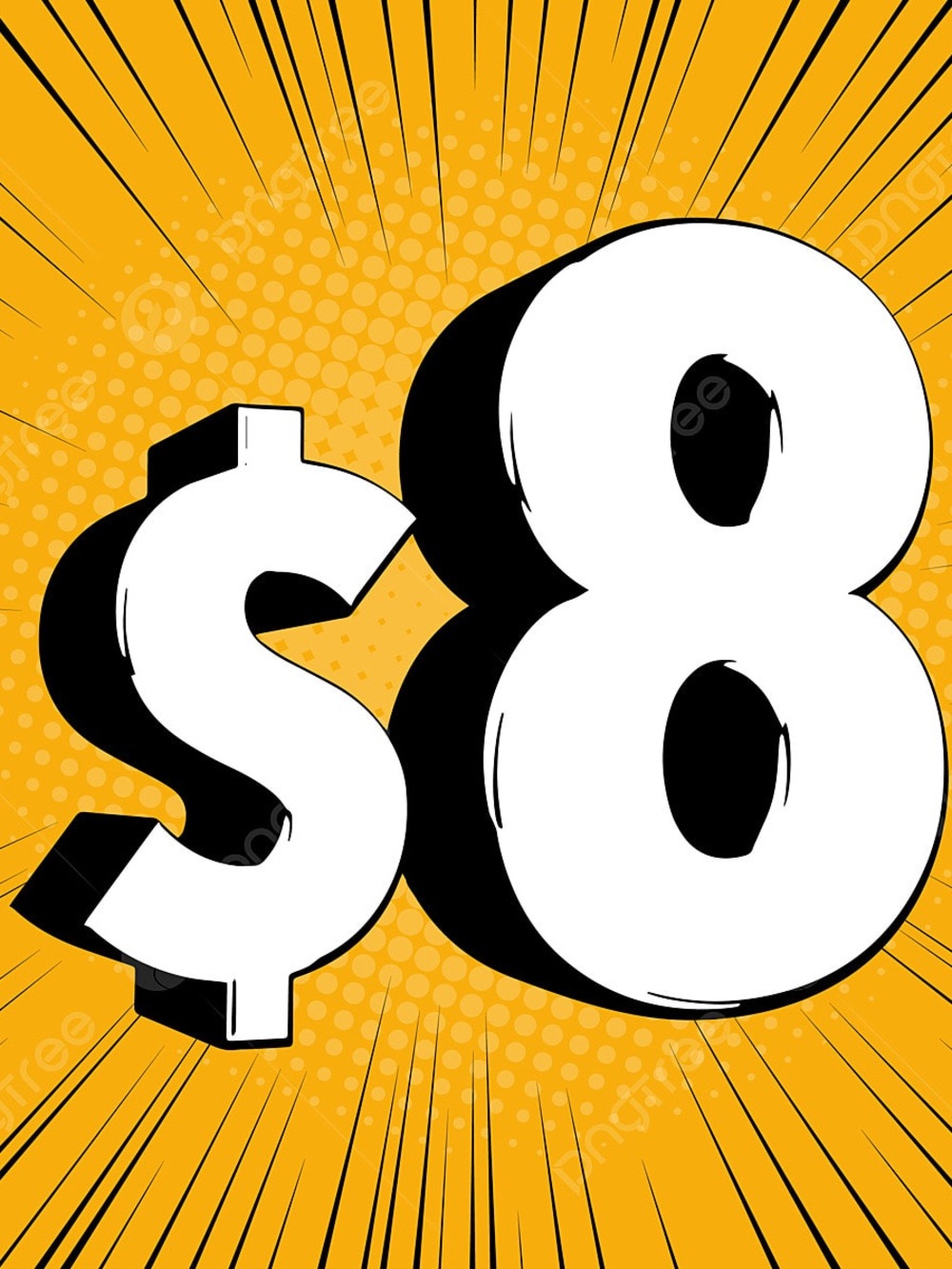 Live Show Sale - Bold $8 Pop Up